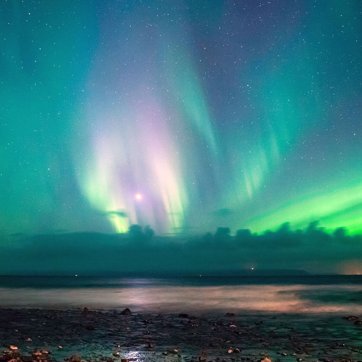 Northern lights in Kemijärvi